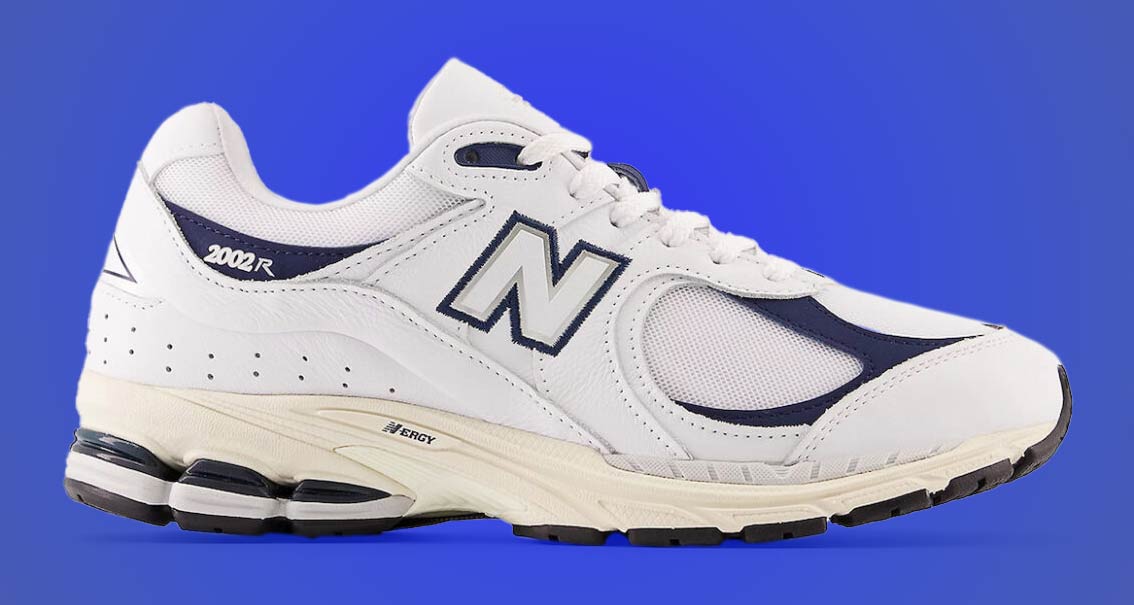 New Balance 2002R "White Indigo"