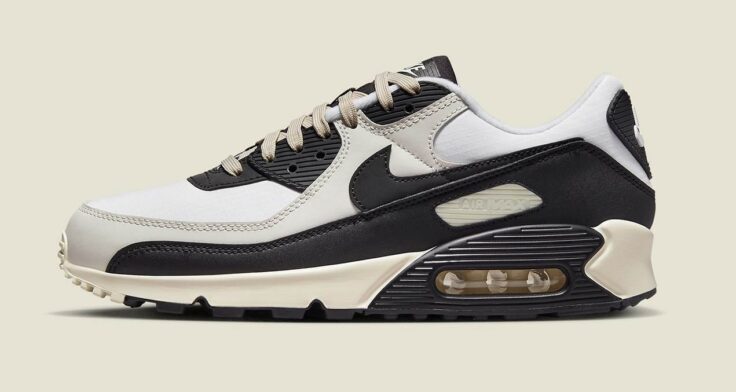 nike air max 90 white black phantom coconut milk dq8974 100 release date 0 736x392