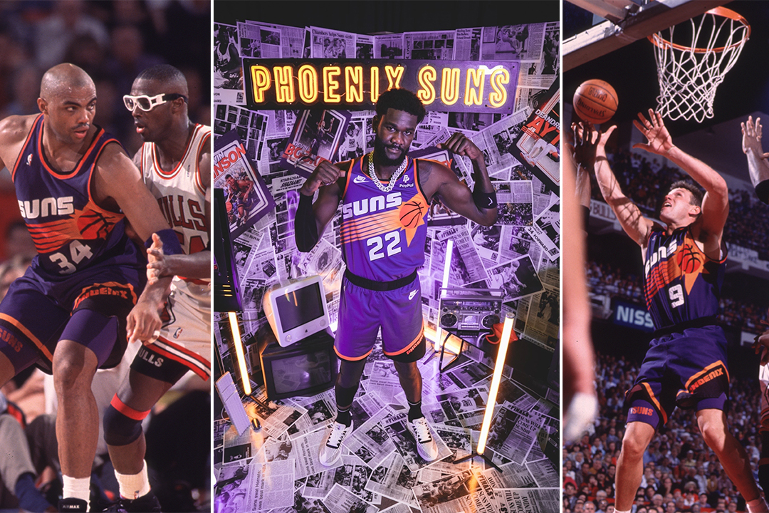 Phoenix Suns unveil classic purple sunburst jerseys for 2022-23