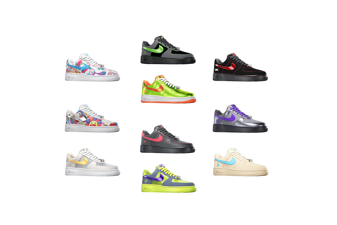 Radioactivo camioneta diferente a RTFKT's Clone X Releasing Nike Air Force 1 Lows | Nice Kicks