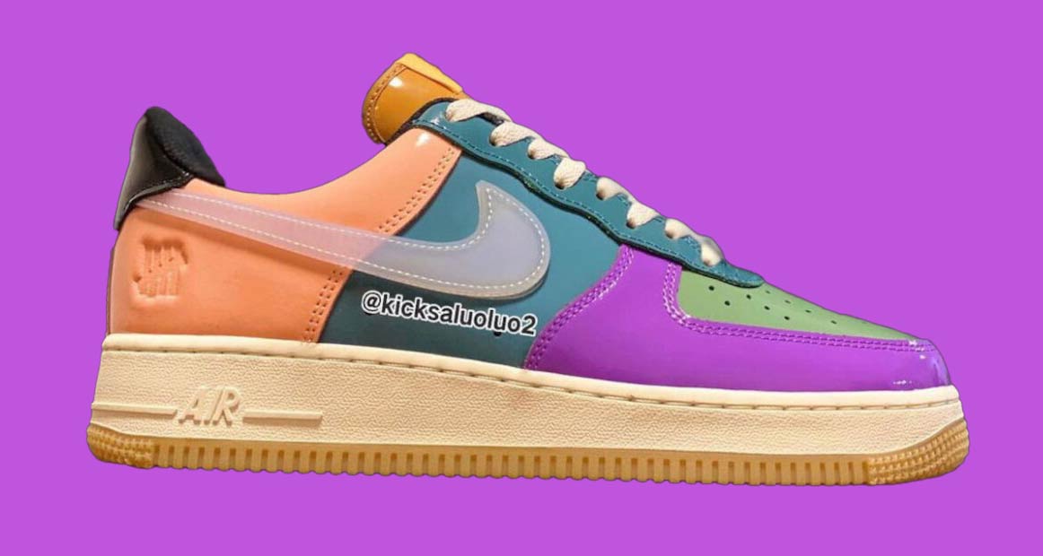 Undefeated x Nike Air Force 1 Low "Multi-Patent"