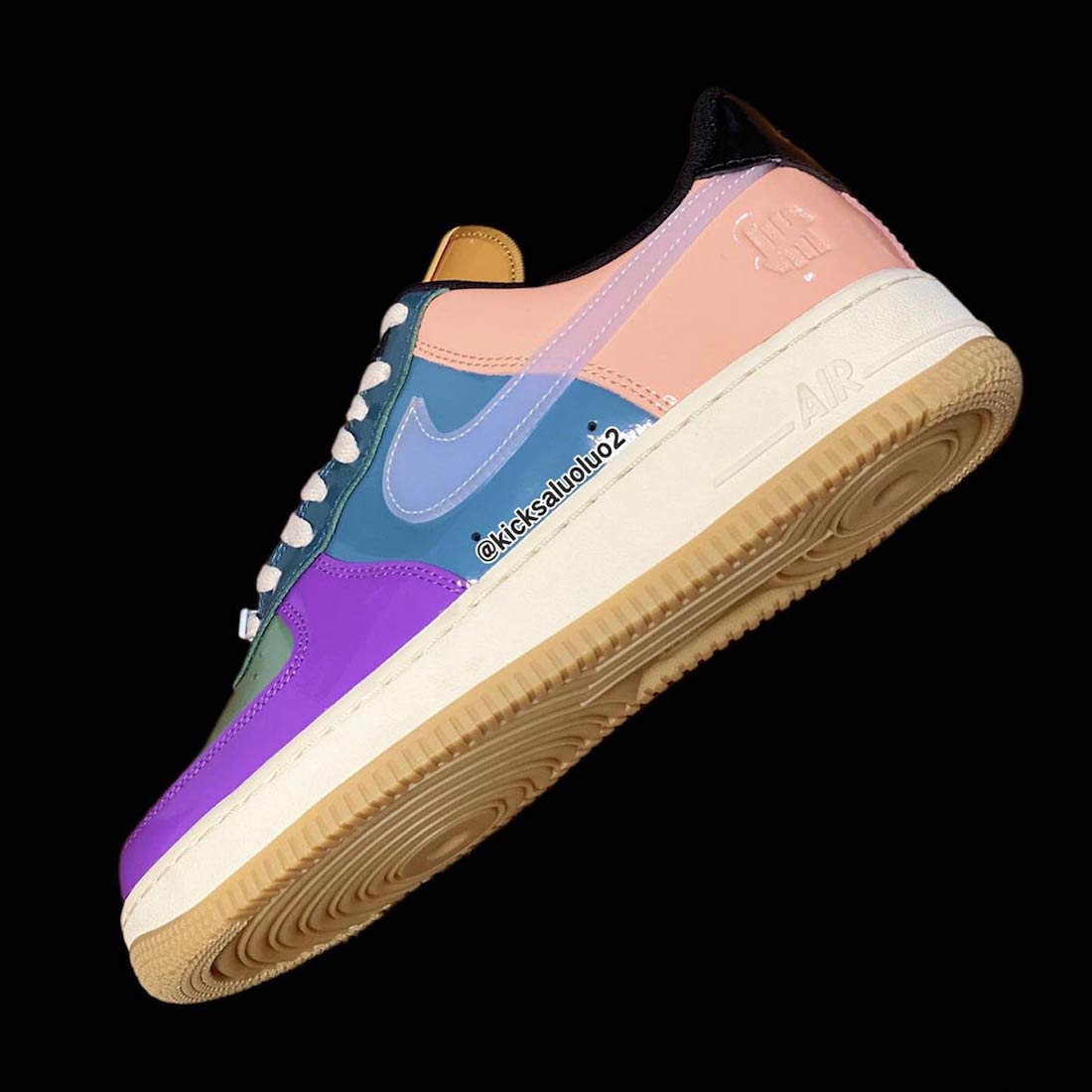 Undefeated x Nike Air Force 1 Low "Multi-Patent" 