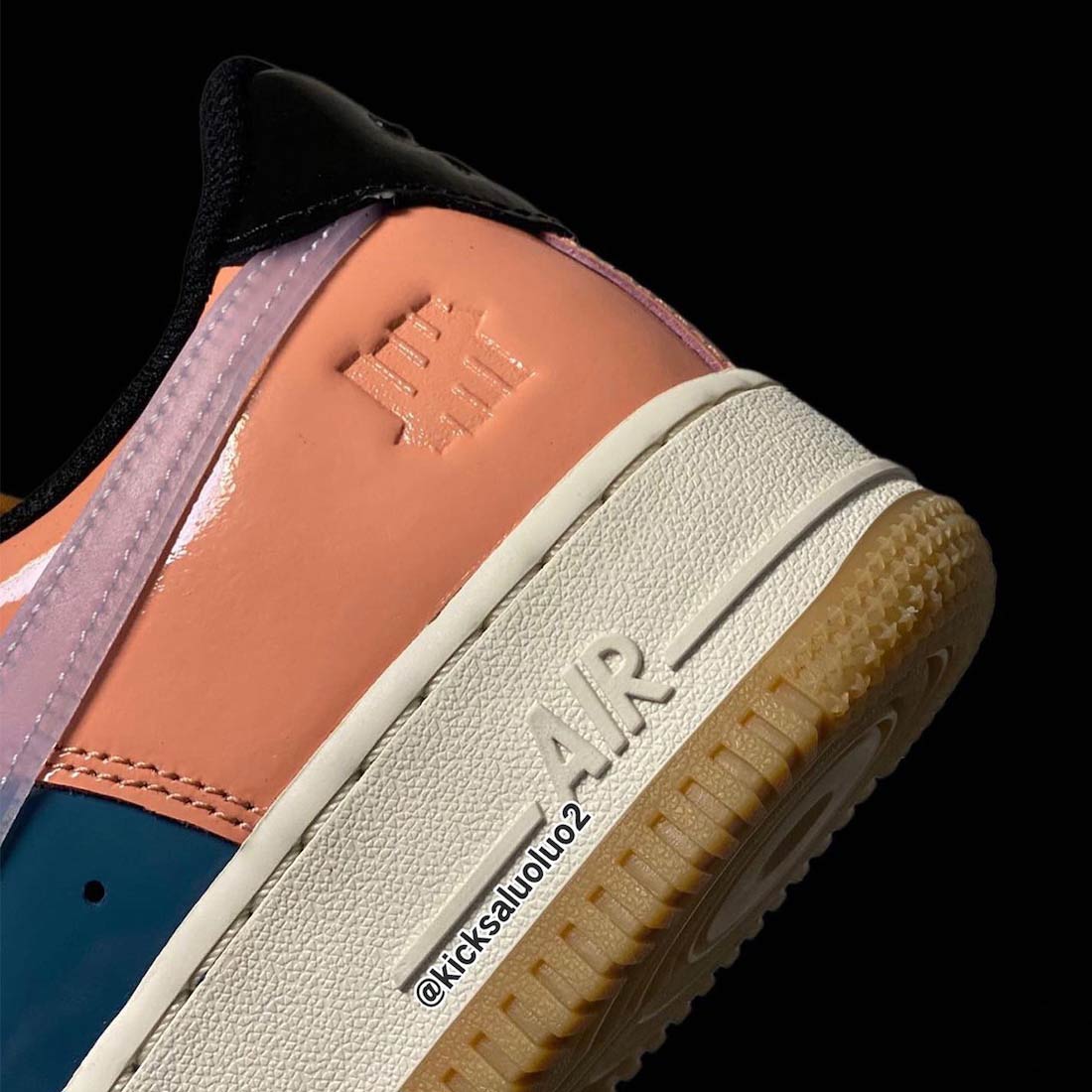 Undefeated x Nike Air Force 1 Low "Multi-Patent" 