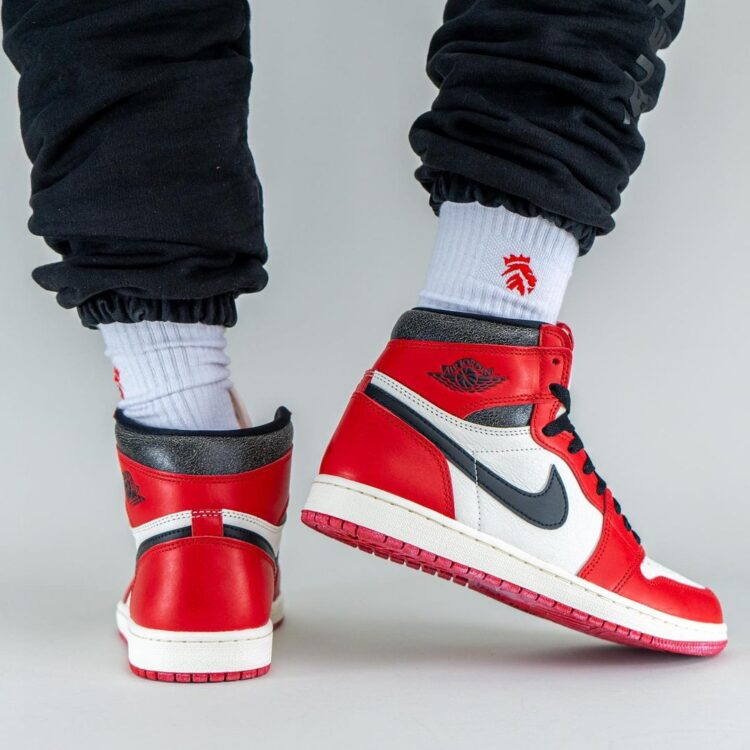 Air new Mars jordan 1 retro high og nrg not for resale varsity red