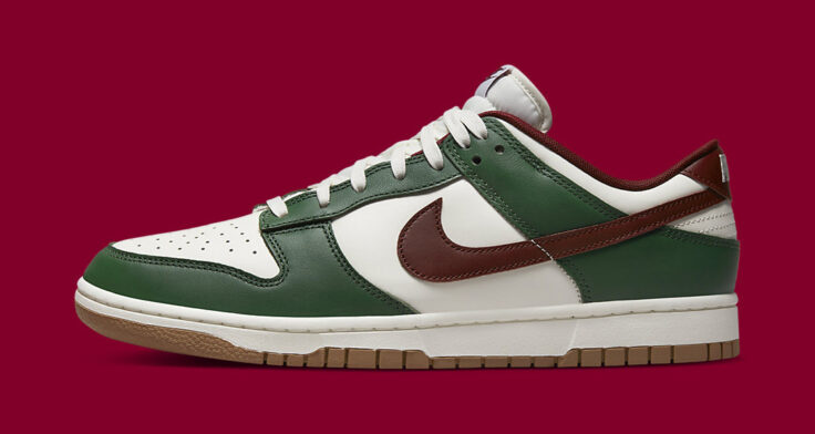 Nike Dunk Low Gorge Green FB7160 161 release date lead 736x392