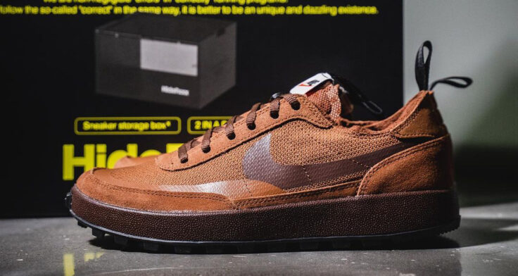 Tom Sachs x NikeCraft General Purpose Shoe "Brown"