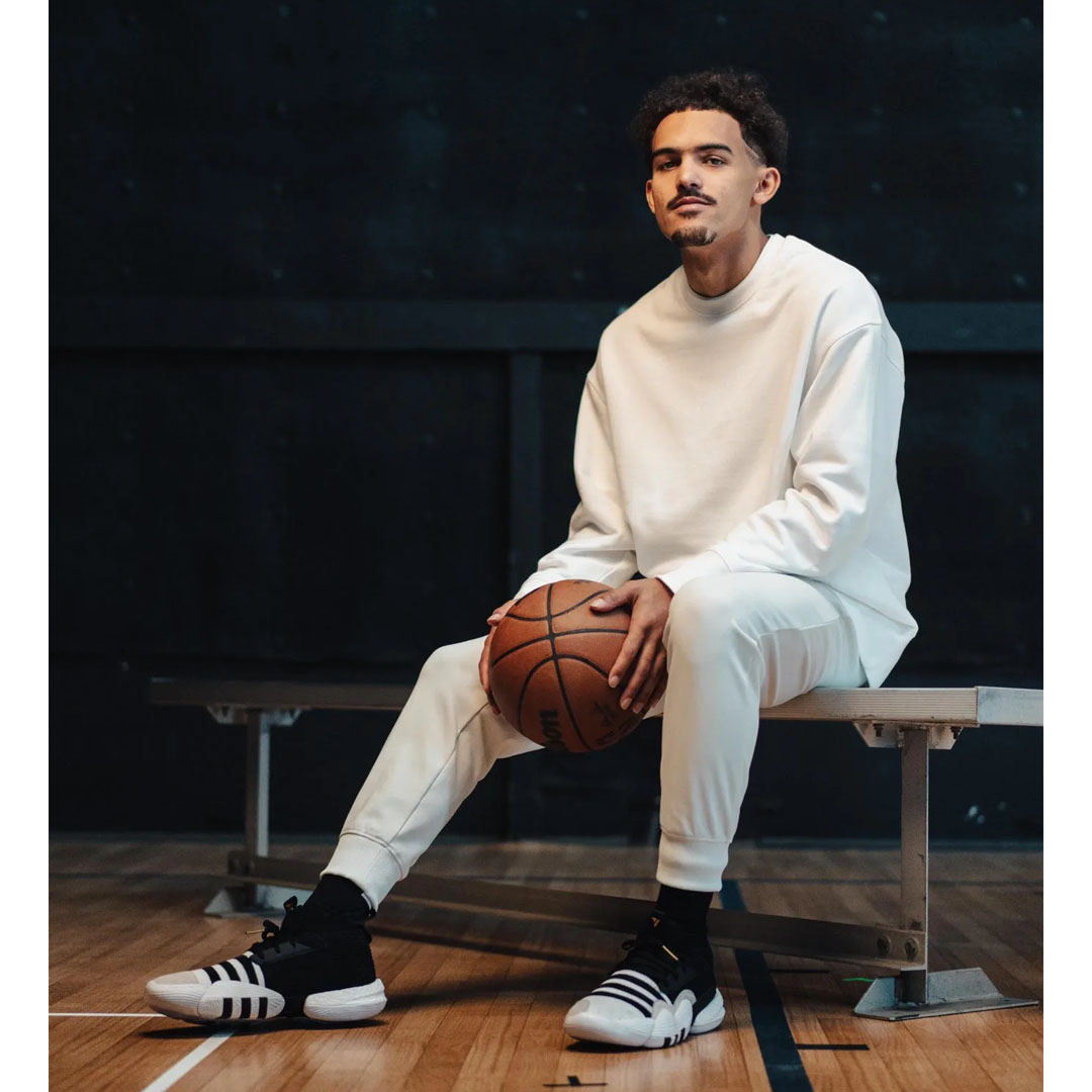 Adidas Trae Young 2.0 Triple White