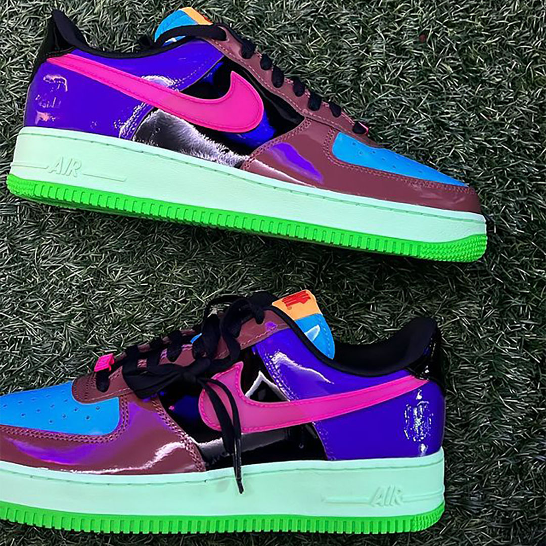 Undefeated Nike Air Force 1 Low Multi Patent Fourth Colorway 307110002 1282354395919373 39119761281398031 n