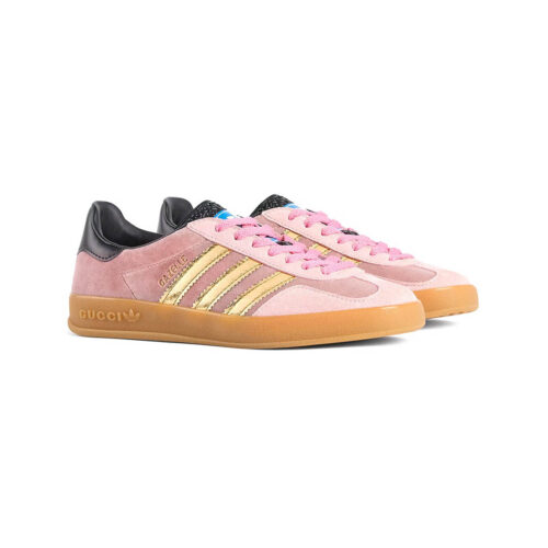 Gucci x adidas Gazelle (Pink/Gold/Black) | Nice Kicks