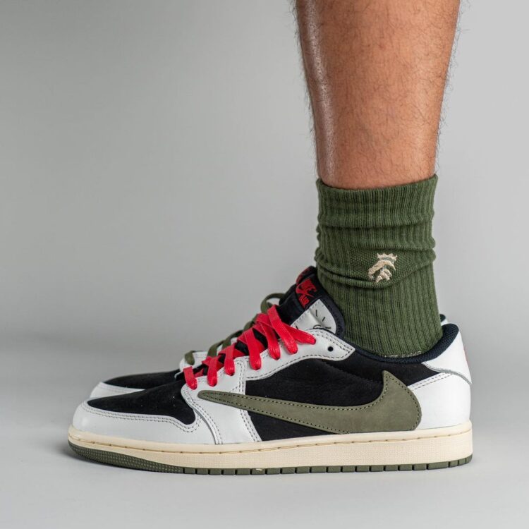 Travis Scott x Air Jordan 1 Low Olive Store List, Raffles | Nice Kicks