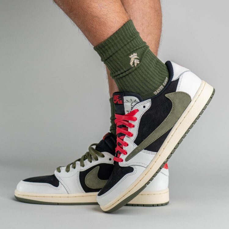 Travis Scott x Air Jordan 1 Low Olive Store List, Raffles | Nice Kicks