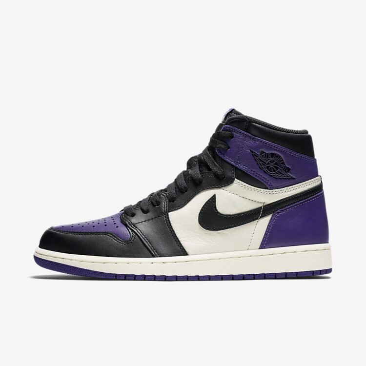 Зимові кросівки nike air jordan 1 retro величезний вибір взуття High OG "Court Purple"