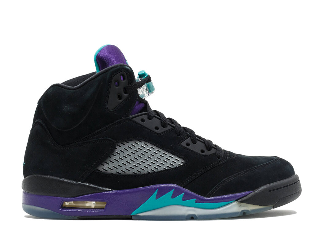 Air Backboard jordan 5 "Black Grape"