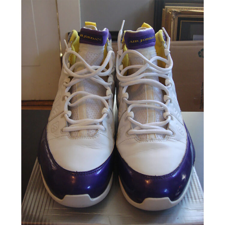 Air Jordan 9 Randy Moss PE (Image via Sneaker News)