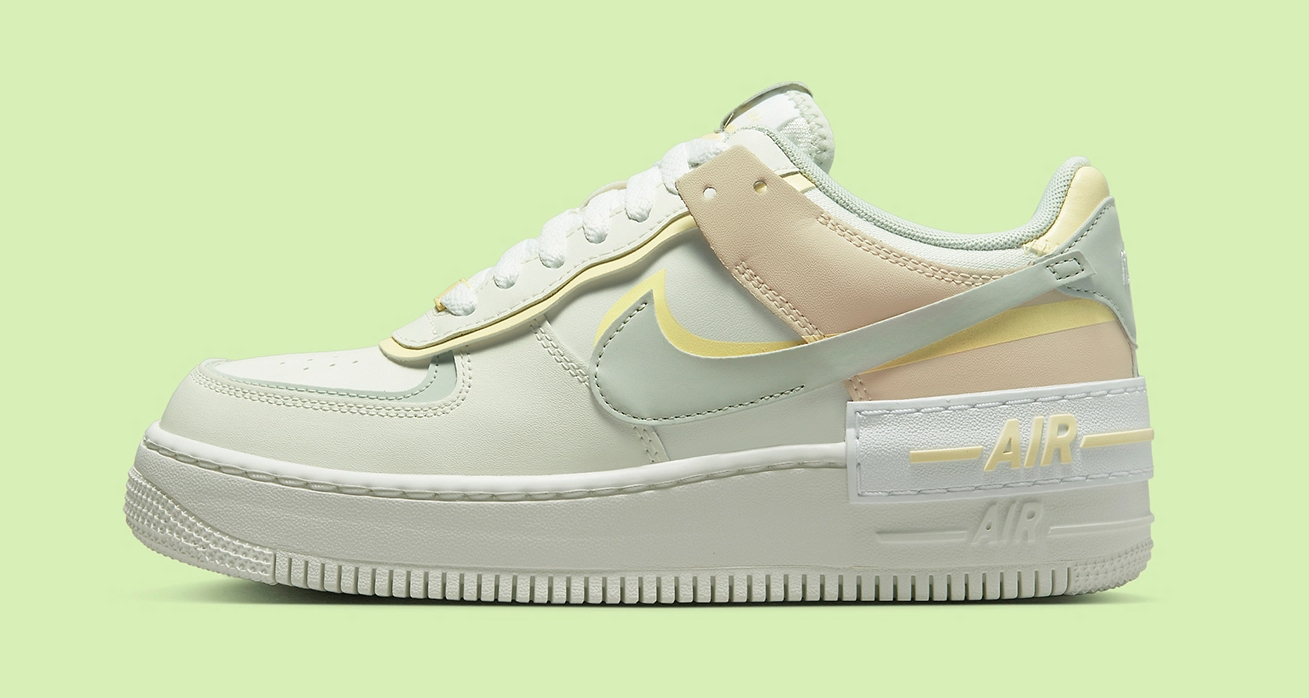 Pastel Hues Cover the Nike Air Force 1 Shadow