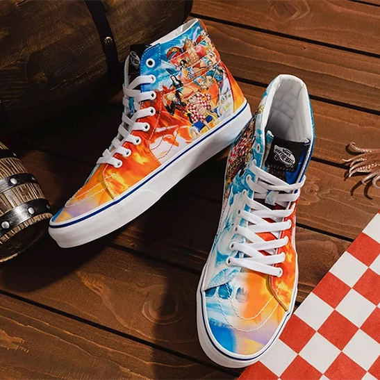 Unique vans sk8 hi top