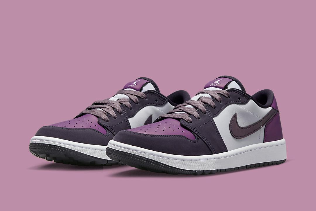 Jordan Jumpman σχέδιο στο ύψος του αστραγάλου Low Golf NRG "Purple Smoke" DZ9787-155