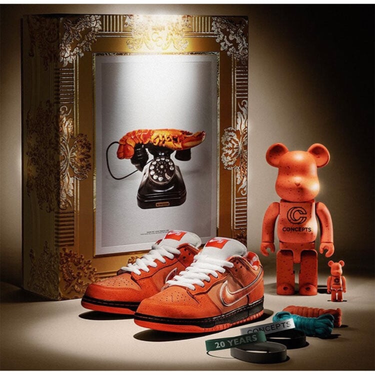 Concepts Nike SB Dunk Low Orange Lobster FD8776 800 01 750x750