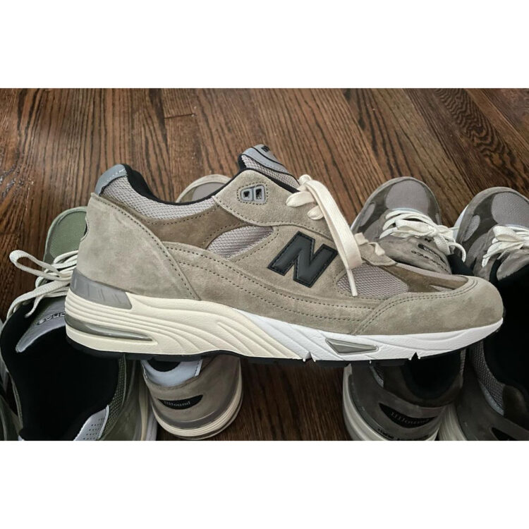 New balance 991 sales azul e laranja