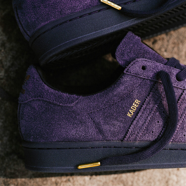 adidas superstar adv by kader sylla purple skate shoes