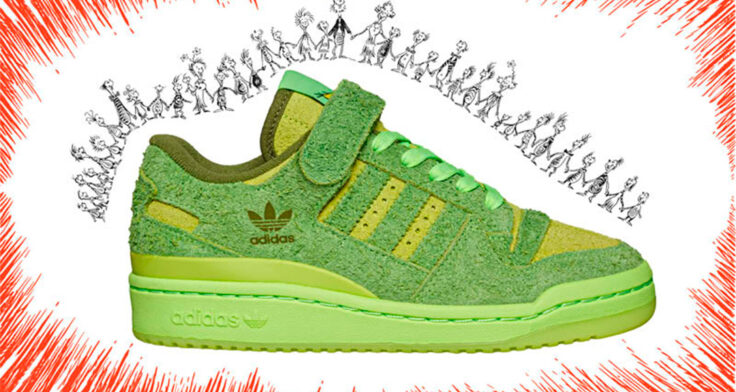 The Grinch adidas Forum Low HP6772 Lead 2 736x392