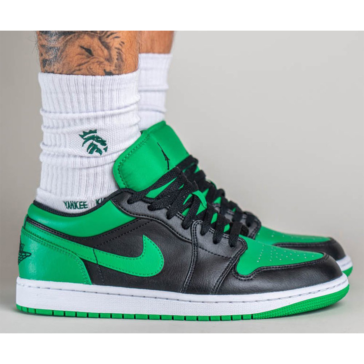 Air Jordan 1 Low “Lucky Green” 553558-065 | Nice Kicks
