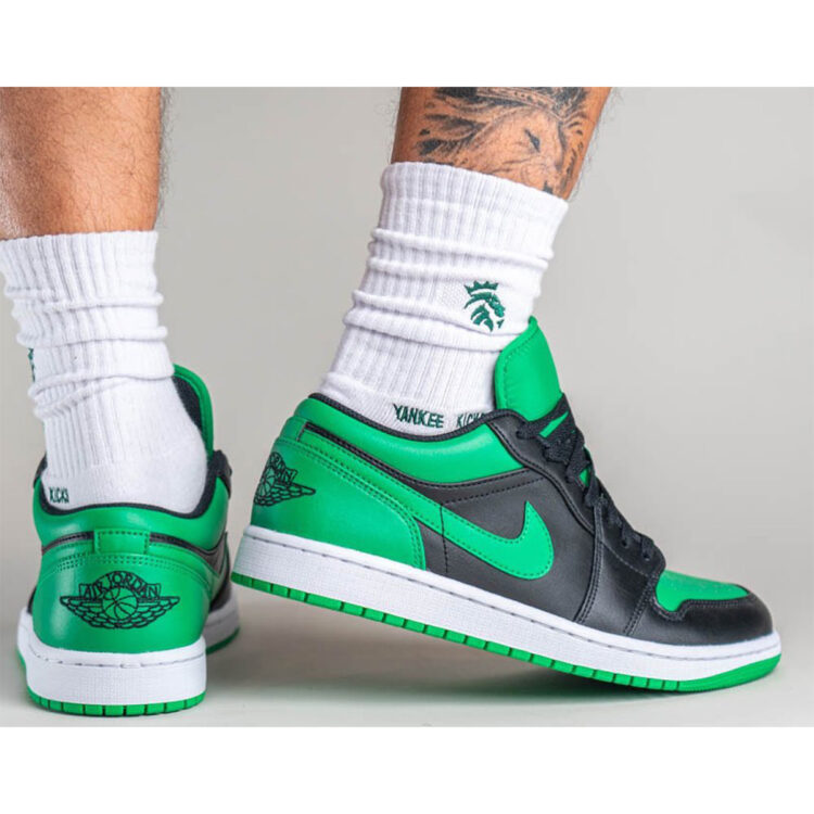 Air Jordan 1 Low “Lucky Green” 553558-065