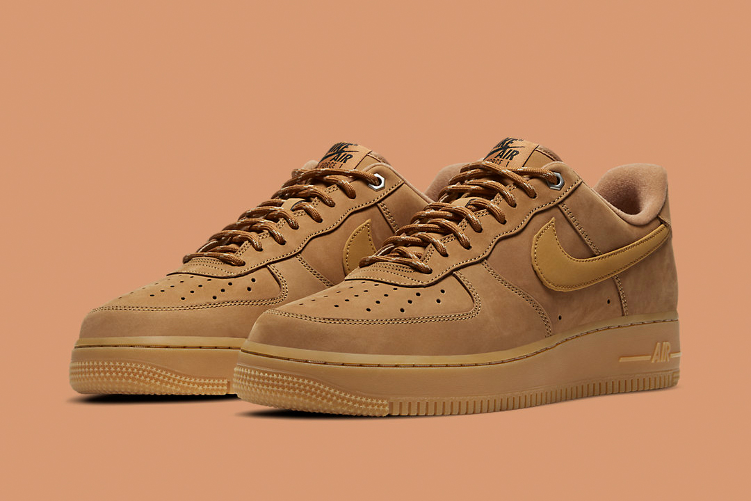 Nike AIR Force 1 '07 WB Flax/Wheat-Gum Brown CJ9179