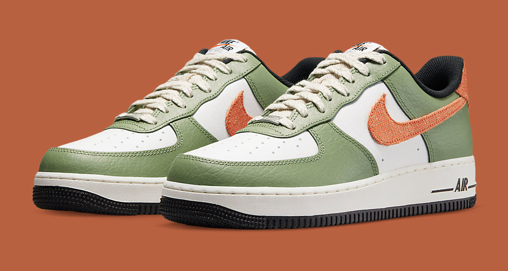 Nike Air Force 1 Low PRM Oil Green FB8876-300