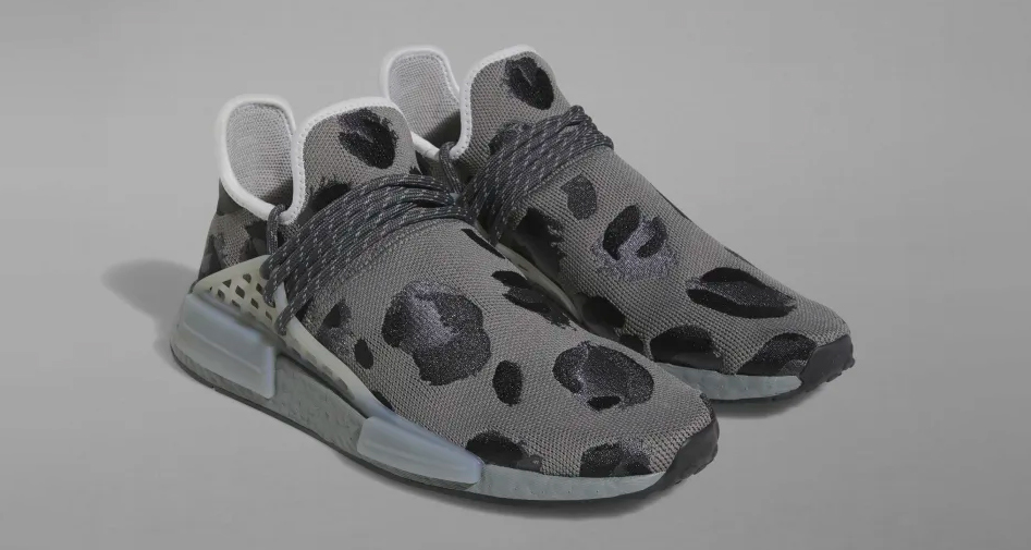 Pharrell x adidas NMD Hu Animal Print “Grey” ID1531