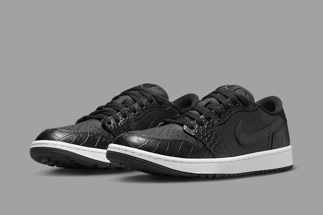 Air Jordan 1 Low Golf "Black Croc" DD9315-003