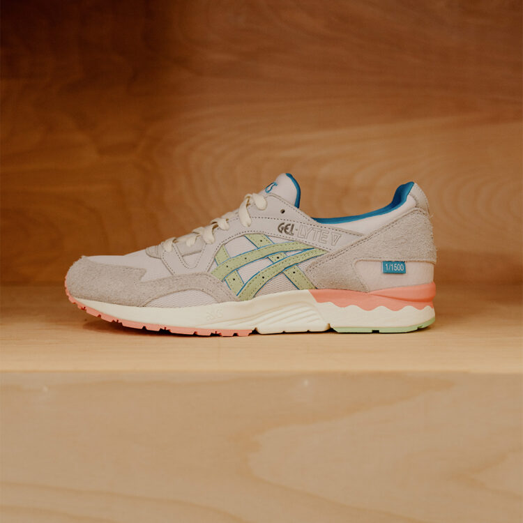 From the beige ASICS Gel "CMYK" Pack we present the Red edition of