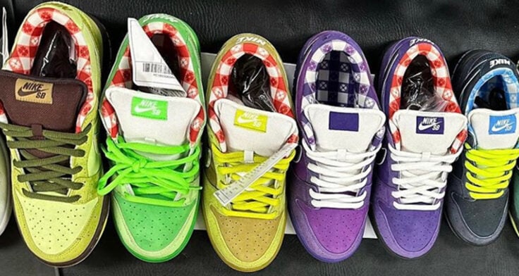 Concepts Nike SB Dunk Low Lobster Collection lead 736x392