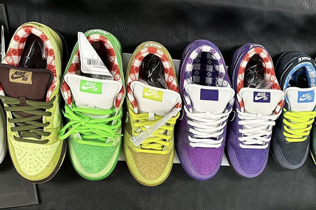 Concepts x Nike SB Dunk Low Samples | Nice Kicks