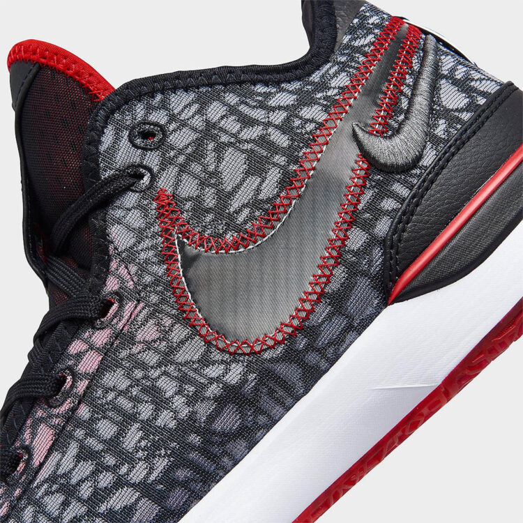 FaZe Clan Nike Zoom LeBron NXXT Gen Black White University Red DR8784 001 Release Date 5 750x750