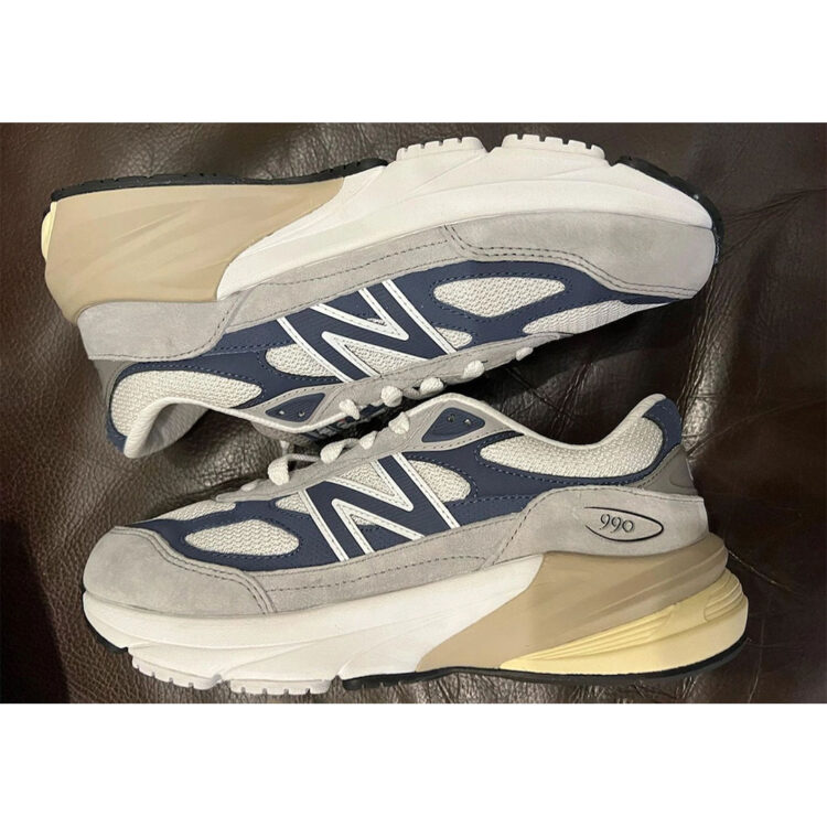 New Balance 990V6 Gray/Navy 27㎝-