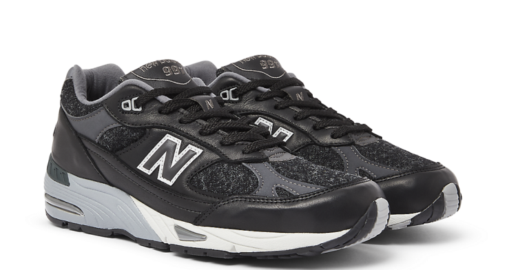 New balance sales 991 black silver