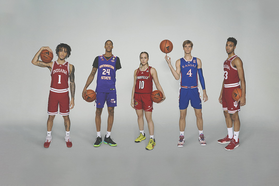 adidas basketball NIL athletes lead