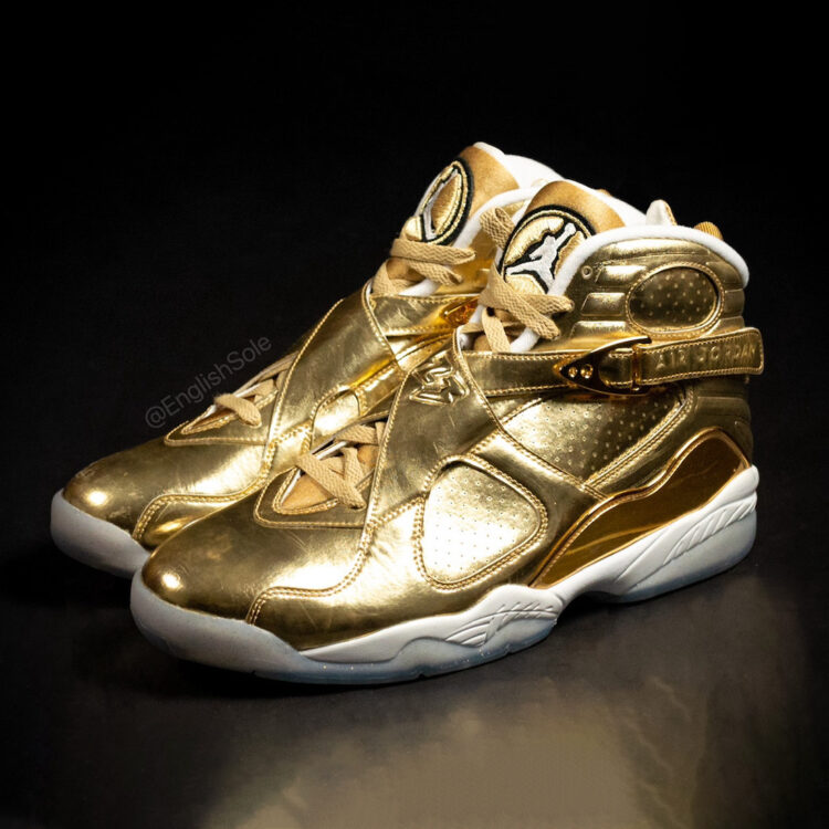 Air Jordan 8 OVO “Gold” Sample