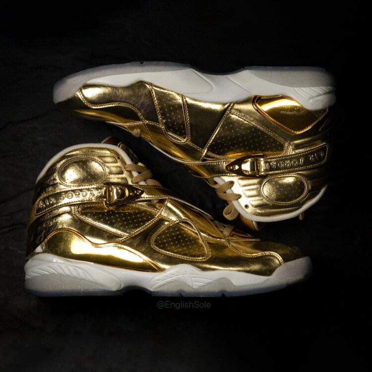 Air Jordan 8 OVO “Gold” Sample | Nice Kicks