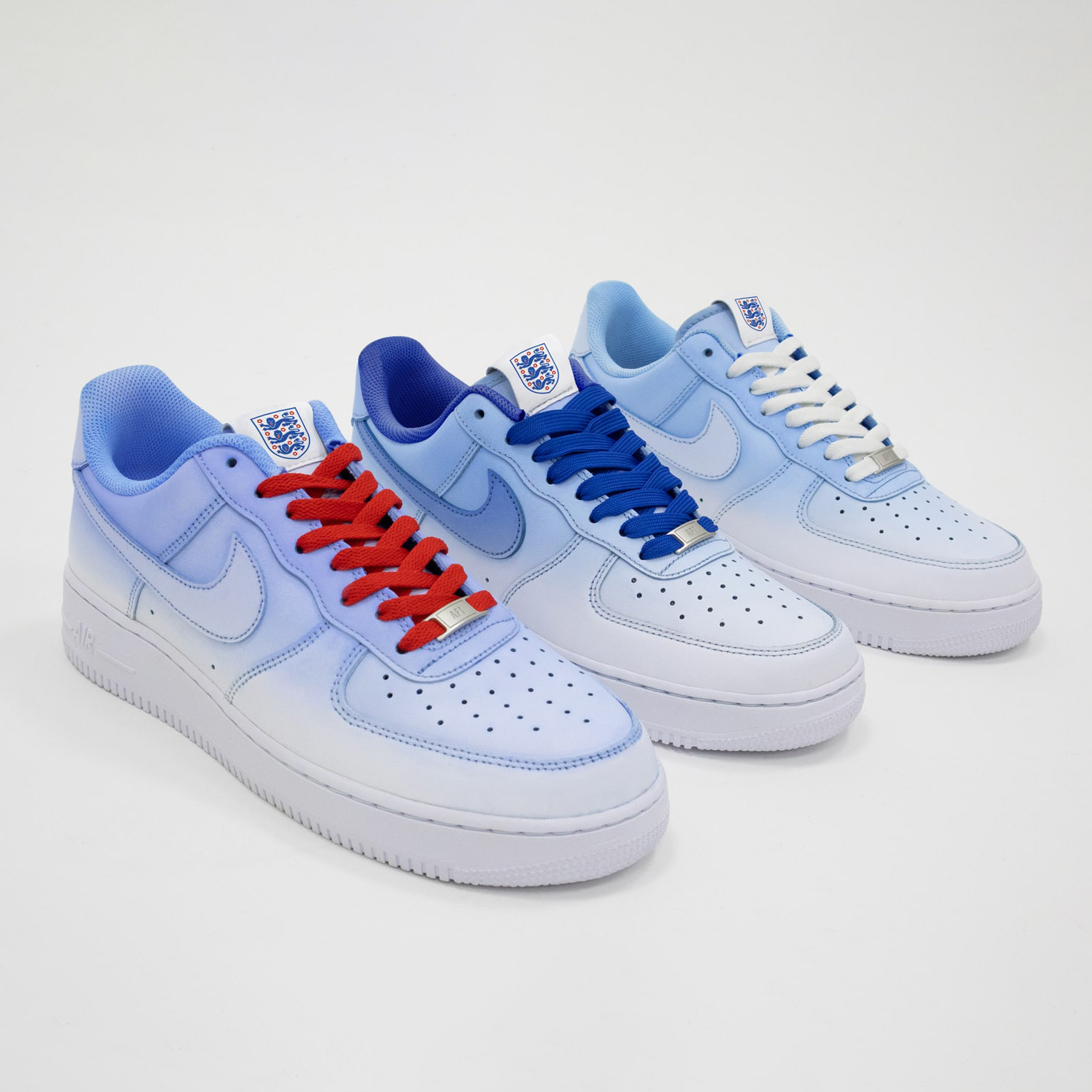 Custom Nike Air Force 1 England National Football Team NIKE X ENGLAND AF1