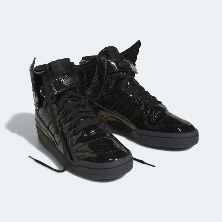 Jeremy Scott x adidas Forum Hi Wings 4.0 “Black Opal” IE6862