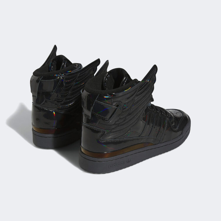 Jeremy Scott x adidas Forum Hi Wings 4.0 “Black Opal” IE6862