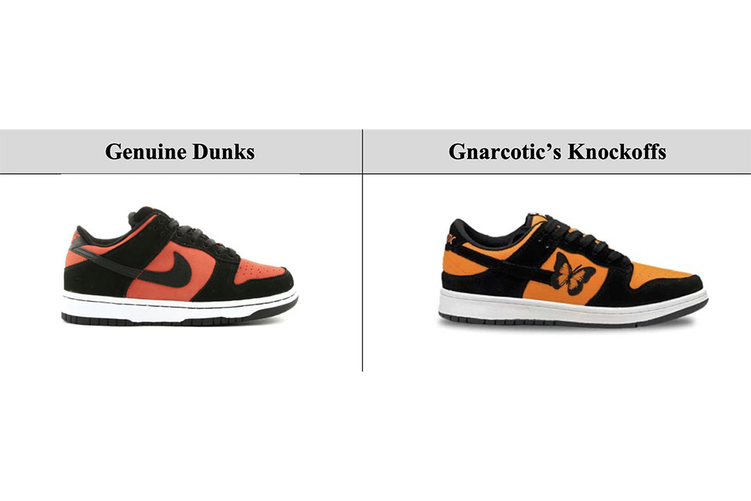 nike trademark infringement lawsuit lil gnar gnarcotics