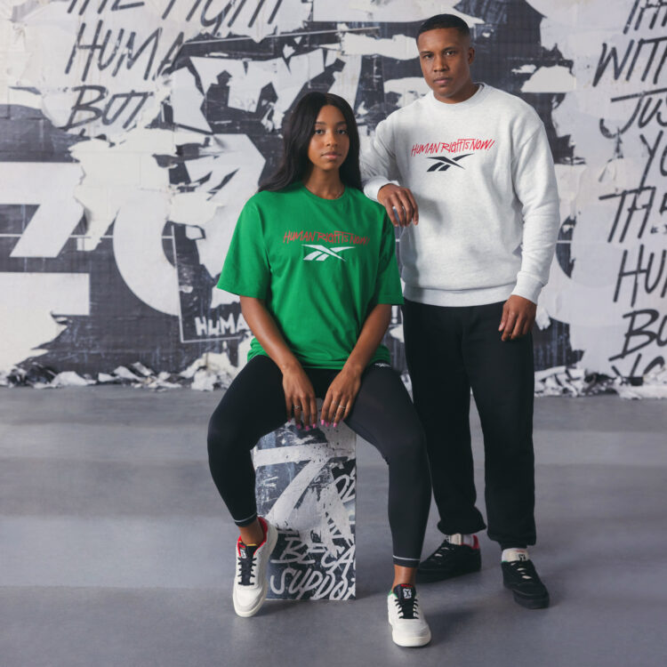 Reebok "Human Rights Now!" Collection