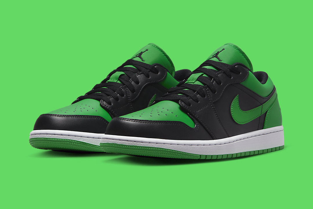 Jordan 1 Low Lucky Green Men's - 553558-065 - US