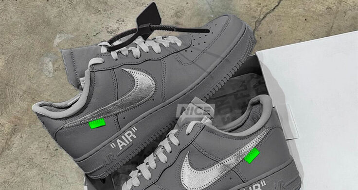 OFF-WHITE x Nike florida Air Force 1 Low "Ghost Grey"