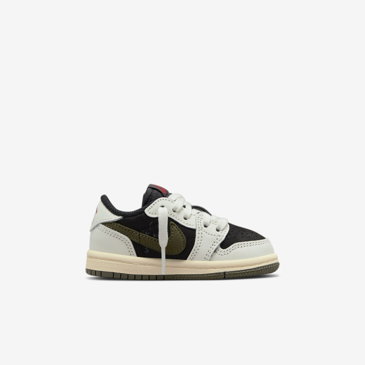 Travis Scott Jordan 1 Low Olive DZ4137 - 106  HotelomegaShops Sneaker Blog  - Air Jordan 5 x DJ Khaled