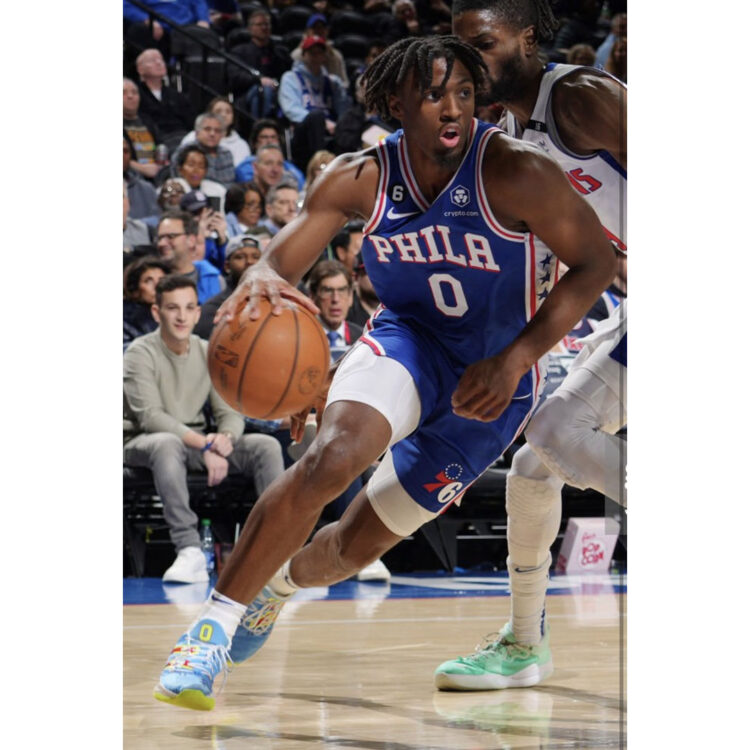 Sixers' Tyrese Maxey signs shoe deal with New Balance