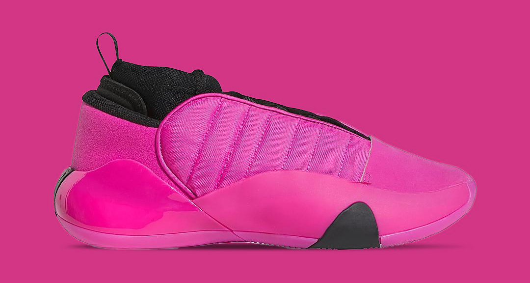 Topo 50+ imagem adidas harden rosa - br.thptnganamst.edu.vn